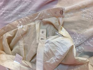 Off White Formal Skirt