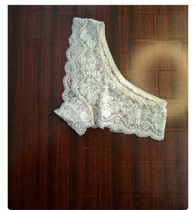 Black Lace Trim Bikini Panty