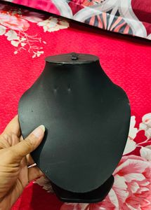 Black Jewelry Display Bust