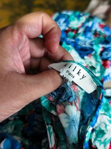 I. Floral Print Dress