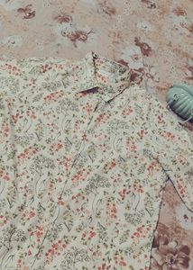 Floral Print Casual Shirt