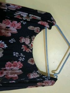 Floral Off-Shoulder Blouse