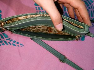 Zara Olive Crossbody Bag