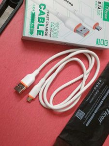 Ticon Micro Fast Charge Cable - Model - Fc-208