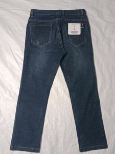 Dark Blue Denim Jeans