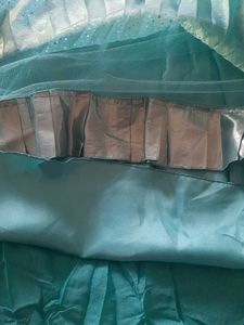 SEA GREEN PARTY GOWN (6-10 yrs girls)