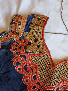 Embroidered Ethnic Blouse - Party Wear