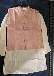 Boys Embroidered Kurta Set