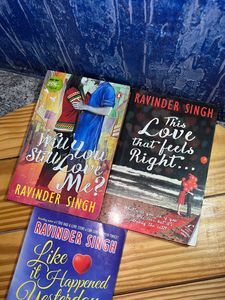 Romantic Novels By Ravinder Singh 3 Books