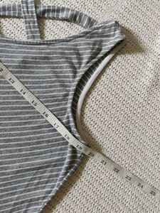 Casual Striped Sleeveless Dress