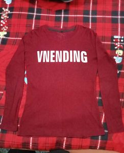 Maroon Long Sleeve T-shirt