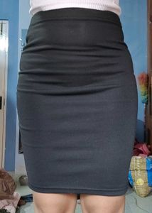 Classic Black Pencil Skirt