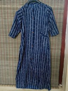 Blue Striped Kurta