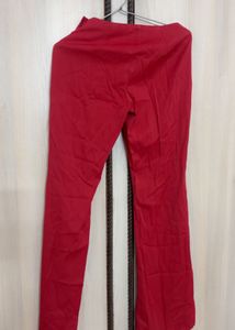 Stylish Red Women's Pants