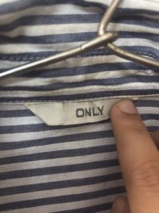 Classic Striped Button-Up Shirt