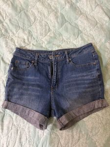 Blue Denim Shorts
