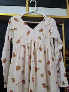 Flowy Floral anarkali dress