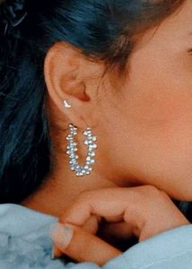 🔥SALE🔥 Silver Alloy Hoop Earrings