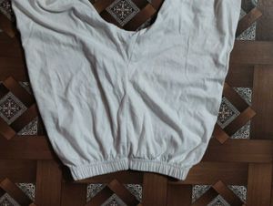 yellow kurti + white leggings