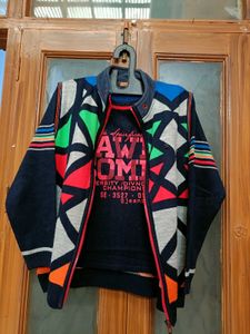 🇳🇿💫💕Awesome Boys Geometric Jacket