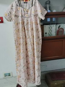 107.Floral Nightgown
