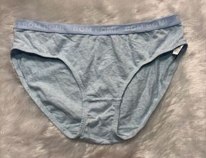 Light Blue Cotton Briefs