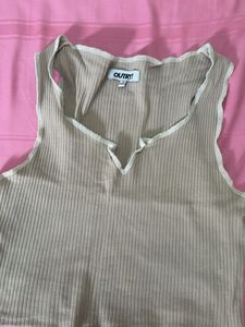 Ribbed Knit Tank Top