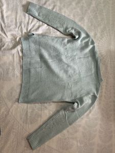 Light Blue Knit Sweater