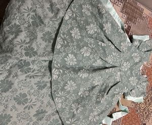 Beautiful Brocade Floral Dress