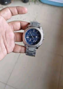 Fossil Watch Blue Dail