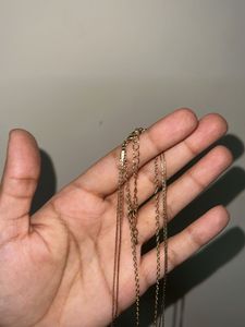 H&amp;M Layered green Beaded gold Necklace