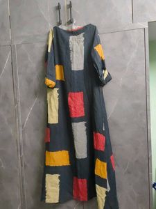 Boho Patchwork Maxi Dress