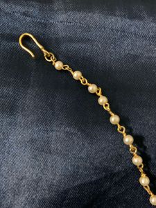 RadhaKrishna Inspired Pearl Nath with Chain