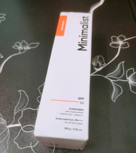 Minimalist Sunscreen