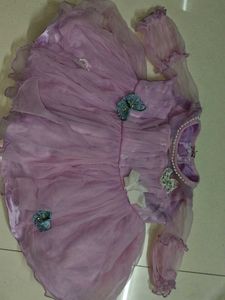 Lavender Butterfly Dress