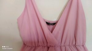 SHEIN Pink Maxi Dress