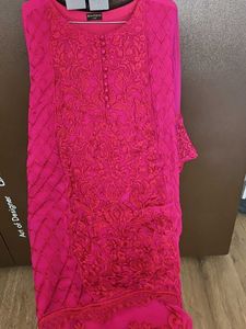 Agha noor fully embroidered 2 pc