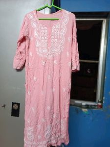 Lucknowi kurti Just Need To Iron