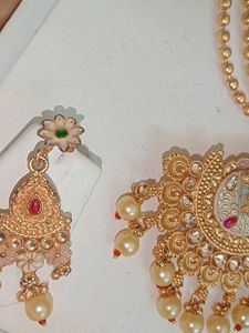 Exquisite Indian Kundan Jewellery Set
