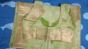 Green Festive Saree