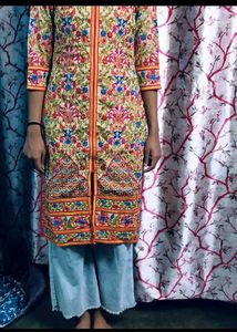 Elegant Embroidered Kurta