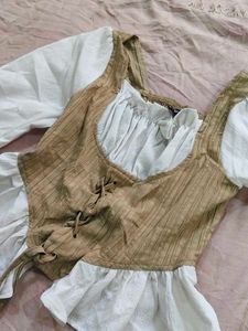 Vintage Pinteresty Style Corset Top