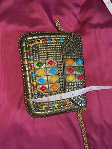 Vintage Beaded Shoulder Bag