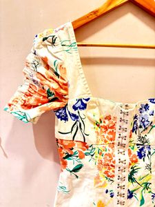 Charming Floral Mini Dress