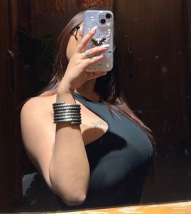 Chic Black Cut-Out Tank Top