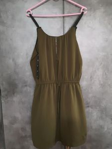 Dark Green Dress..