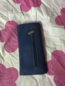 Classic Navy Blue Clutch