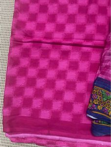 Pink Kurta And Dupatta Fabric