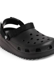 Black Crocs Platform Clog