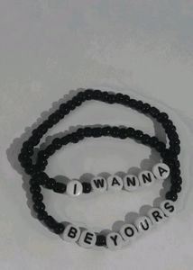 Couple Matching Bracelets With Initial 🫰❤️